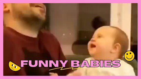 Funny Babies Laughing Hysterically