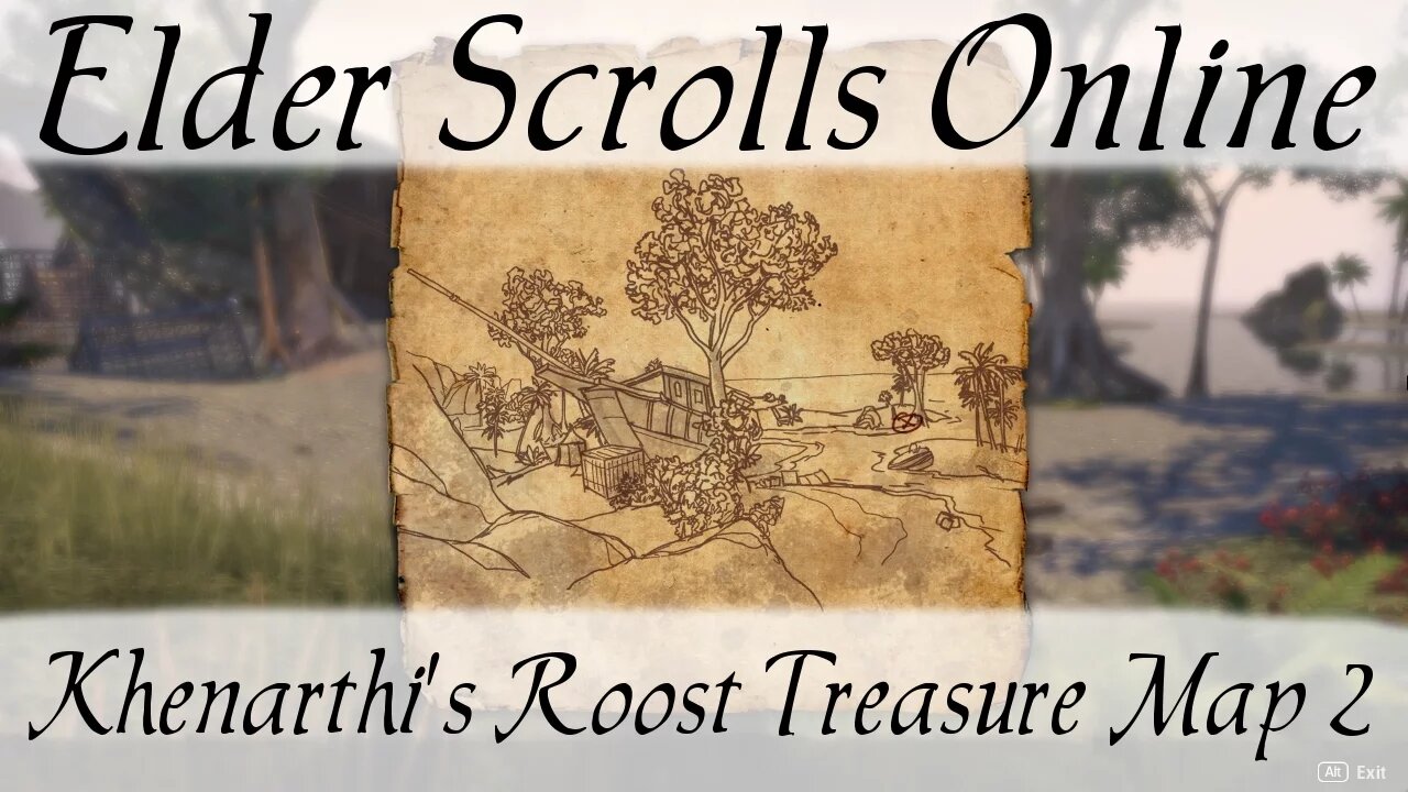 Khenarthi's Roost Treasure Map 2 [Elder Scrolls Online ESO]