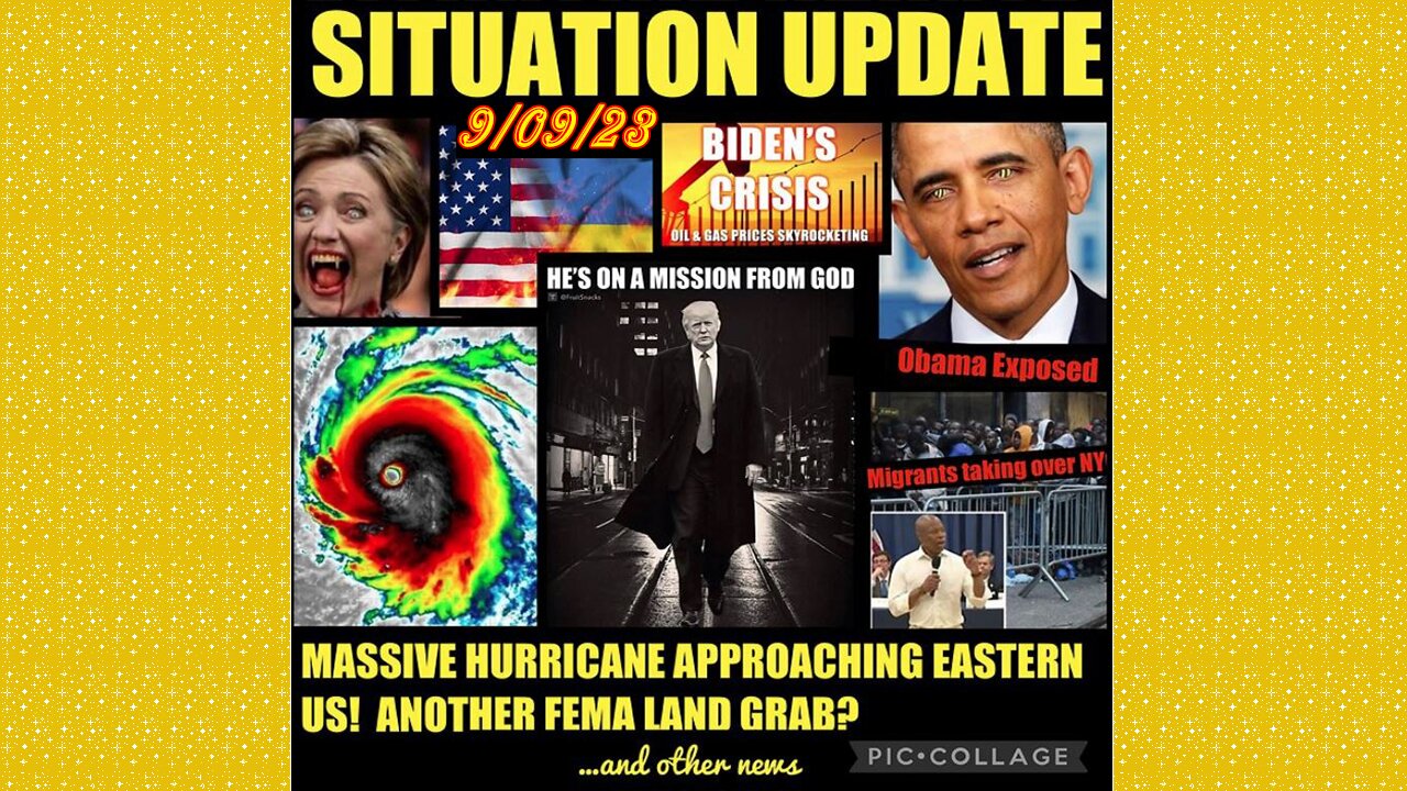 SITUATION UPDATE 9/9/23 - Biden Illegally Cancels Oil Leases, Gas Prices To Spike, Gcr/Judy Byington