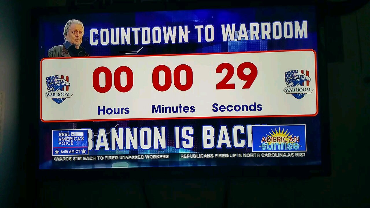 Countdown To Bannon