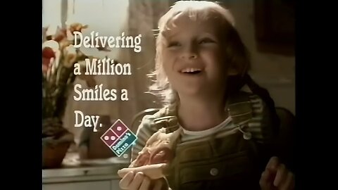 Domino's Delivering a Million Smiles a Day - Pizza Commercial 1998