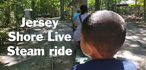 Jersey Shore Live Steam train ride - Tuckerton railroad