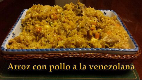 RECETA FÁCIL DE ARROZ CON POLLO (CHICKEN W/RICE)