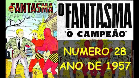 O FANTASMA NUMERO 28 O CAMPEÃO #gibi #comics #quadrinhos
