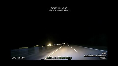 150 mph Police Chase SS Chevy Camaro