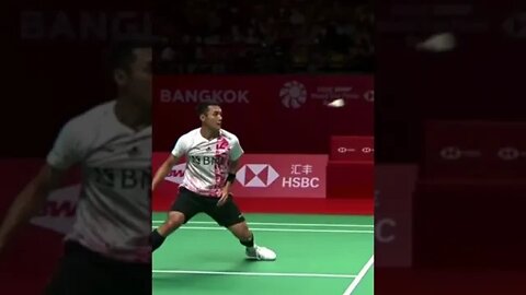 Chou Tien Chen vs Jonatan Christie #shorts