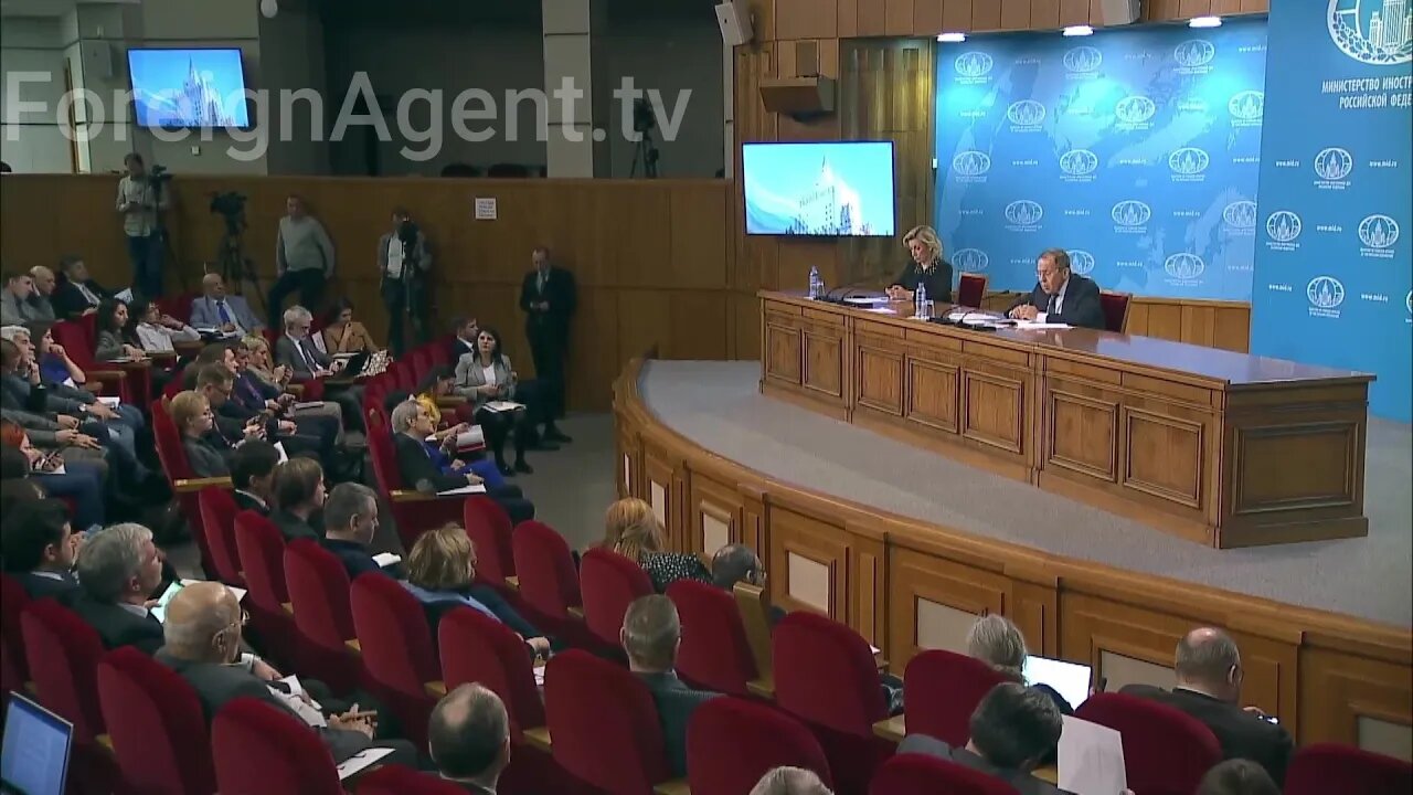 Sergey Lavrov Speech - ENGLISH TRANSLATED - Russian Ministry Of Foreign Affairs Press Conference