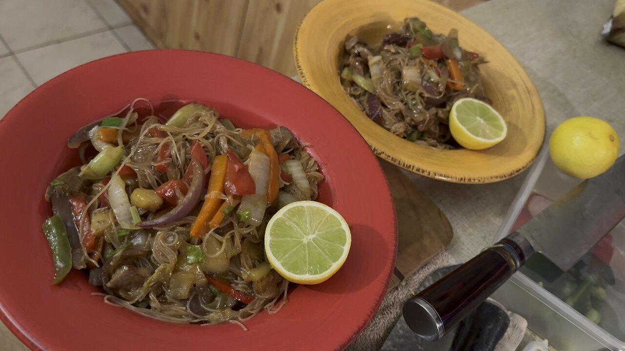 Filipino Pork Pancit