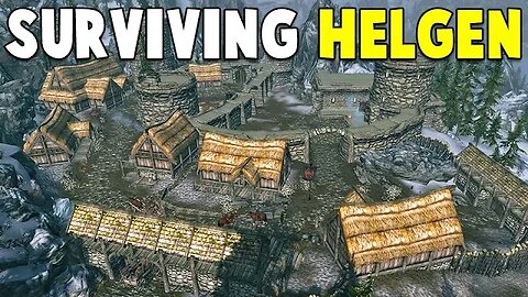 SURVIVING HELGEN - Skyrim Playthrough