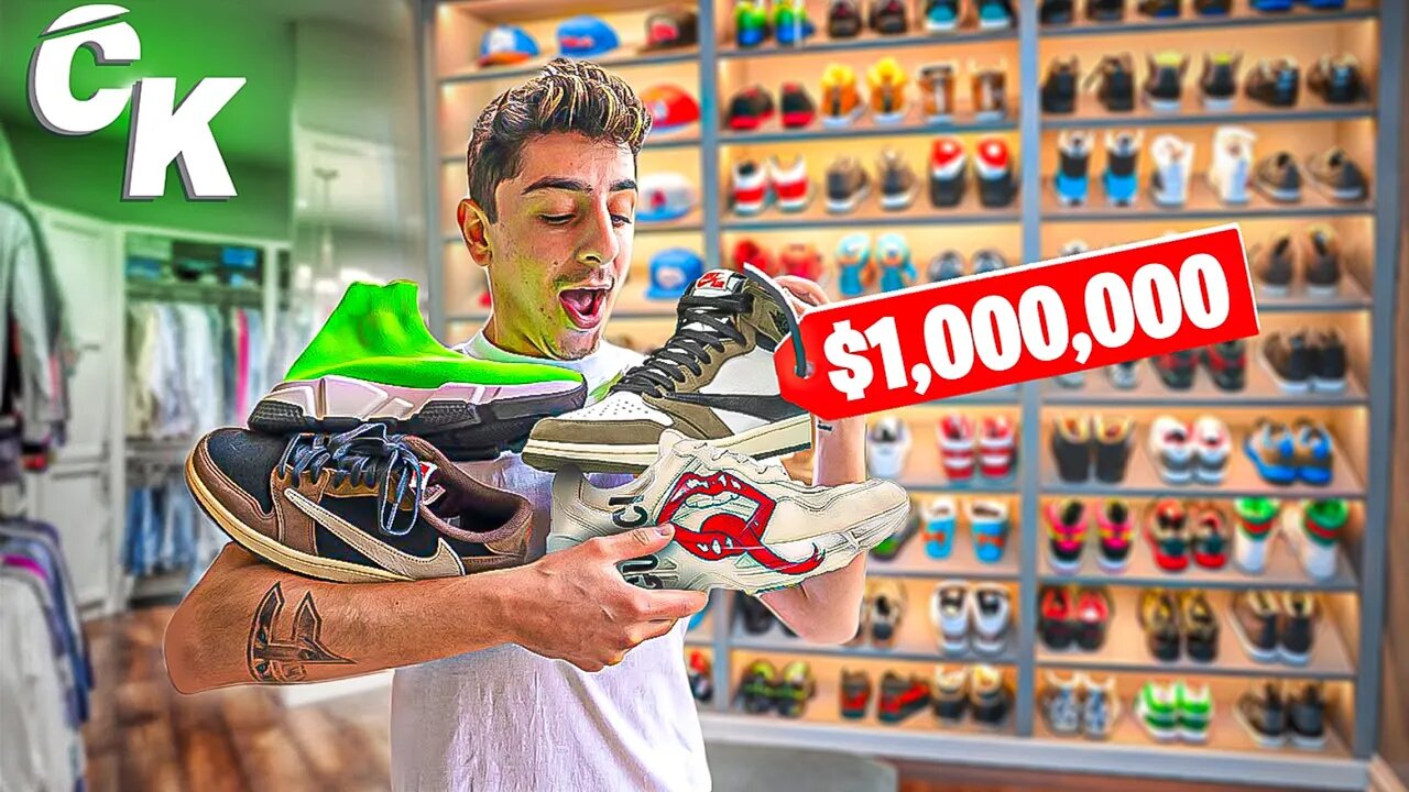 FaZe Rug's $1,000,000 SNEAKER COLLECTION!