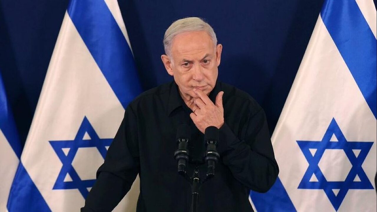 Kamala is in charge now??? Really? For Israels? What is he wiping off his face?