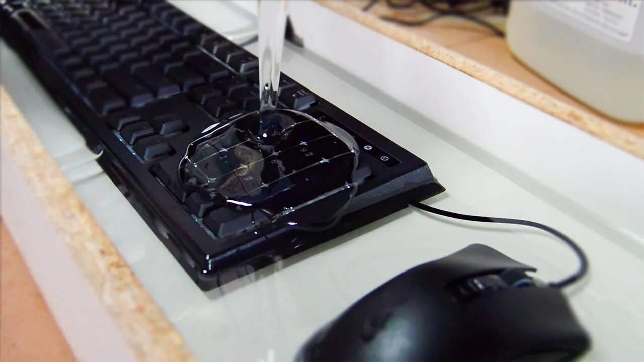 Epoxy My $1000 Keyboard & Mouse