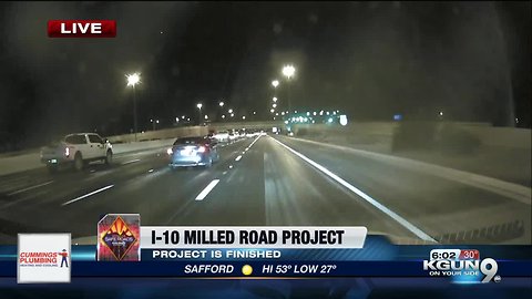 Despite I-10 milling project being complete, some commuters say problems persist