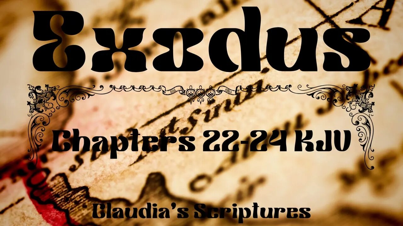 The Bible Series Bible Book Exodus Chapters 22-24 Audio