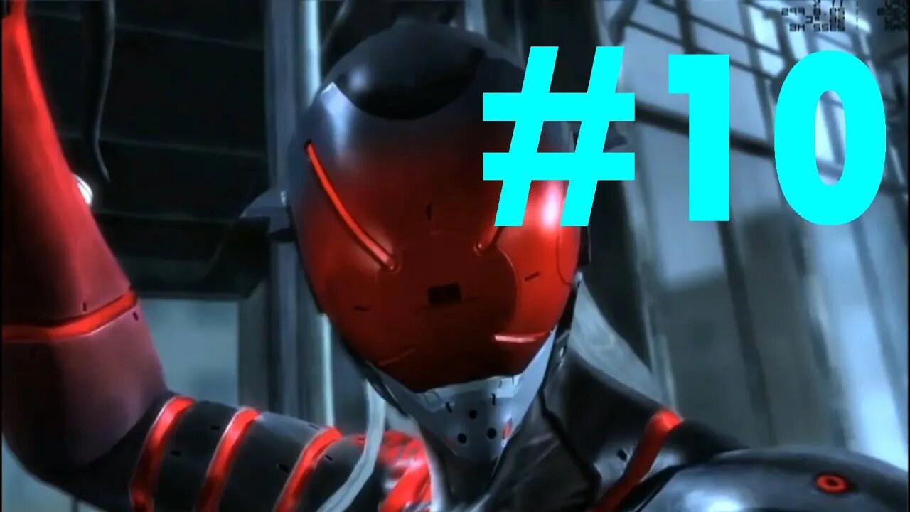 Metal Gear Rising Revengeance Game-play | Part 10 | Chapter R-03 | Mile High ✔