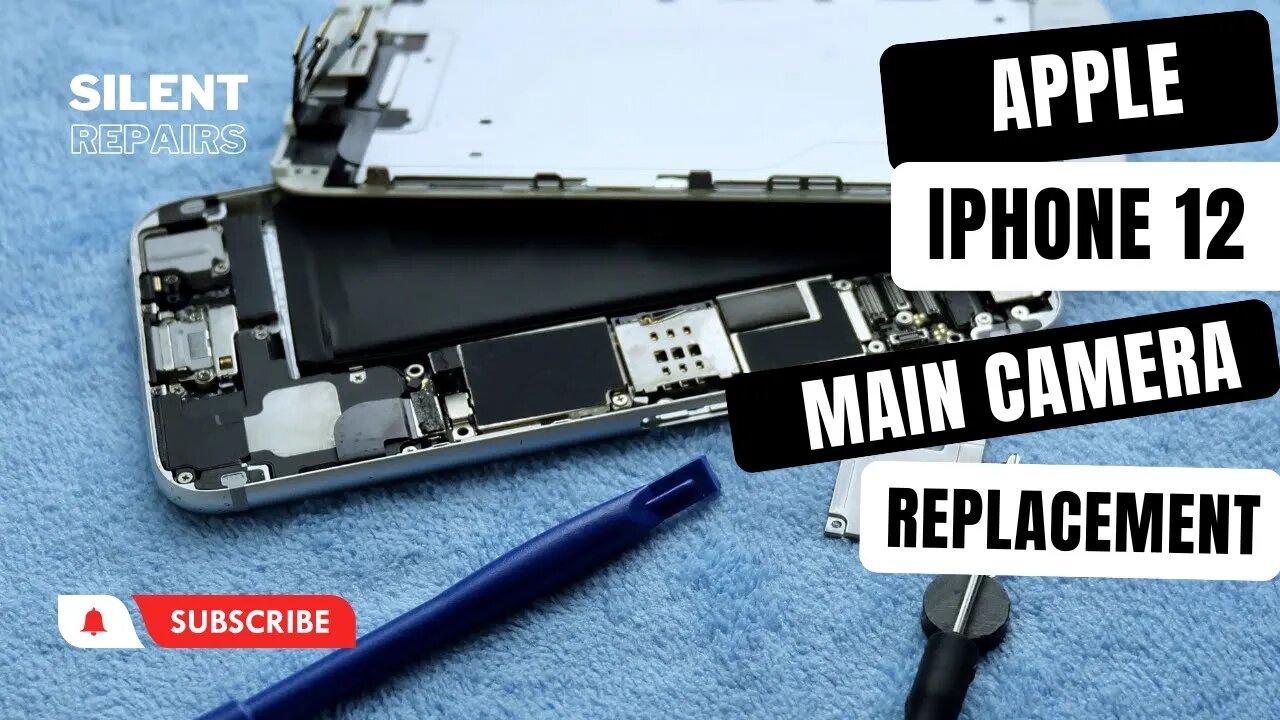 Apple Iphone 12 | Main camera replacement | Repair video