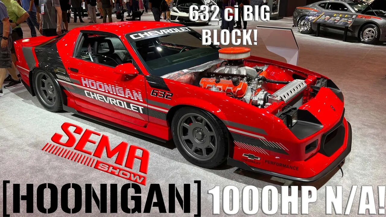 1000HP Hoonigan ZZ632 3rd Gen Camaro at SEMA 2021