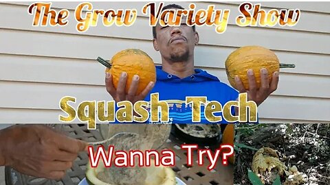 Squash Tech: Outdoor 1st Attempt! (Avocado Tech Alternative)