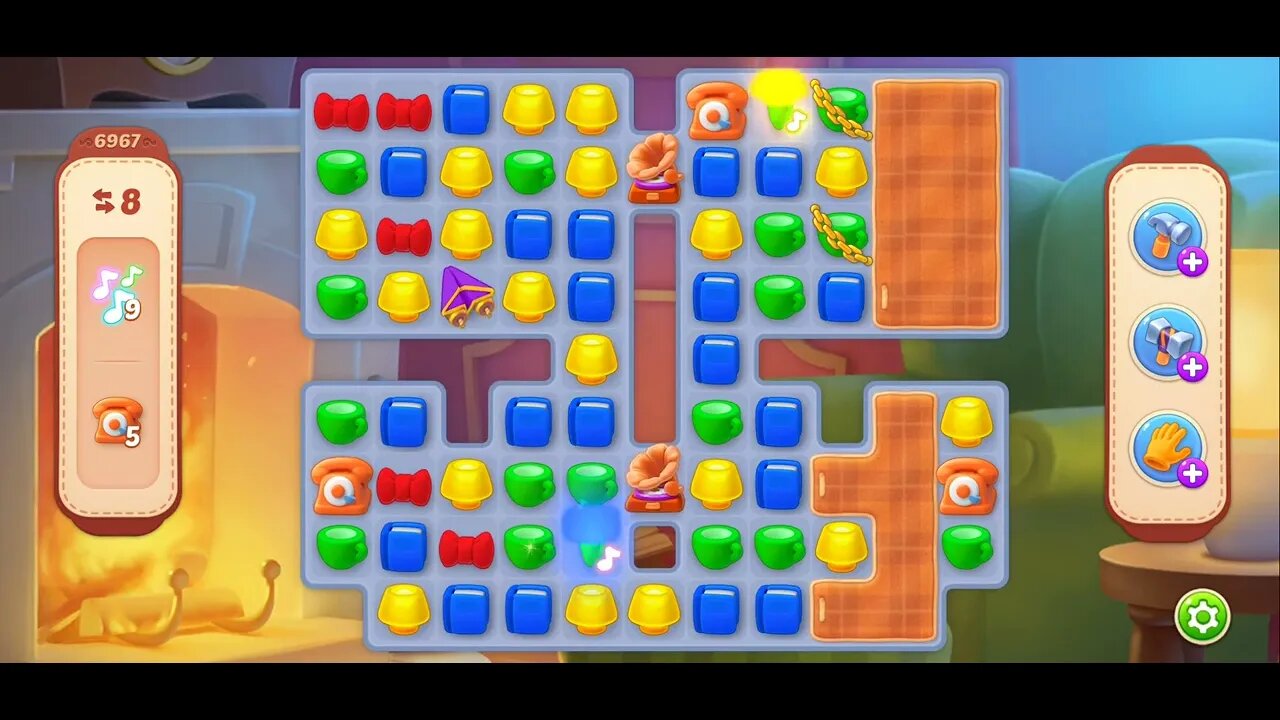 Playrix Homescapes Gameplay Walkthrough Level 6967