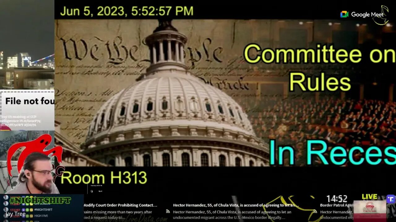 Rules Committee Hearing on H.R. 277, 288, 1615, and 1640 - JDATA