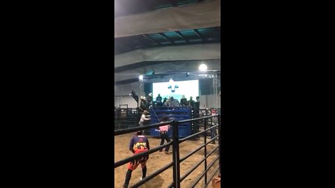 That one dude went flying!