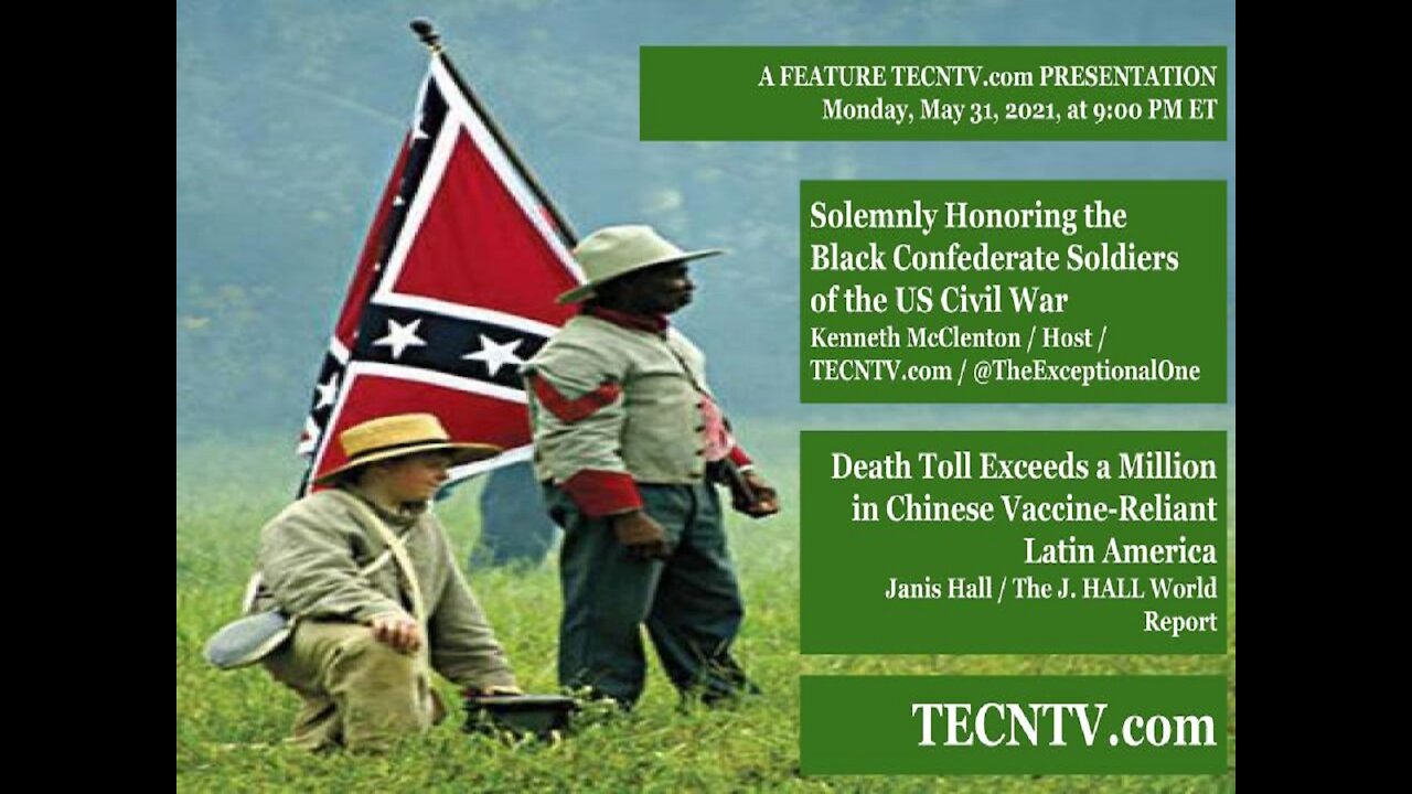 TECNTV.com / Solemnly Honoring the Black Confederate Soldiers of the US Civil War