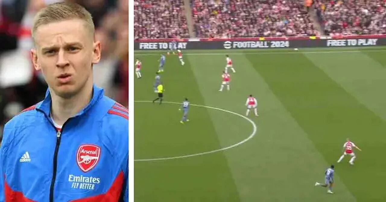 Arsenal fans infuriated with how Zinchenko ruined defensive structure