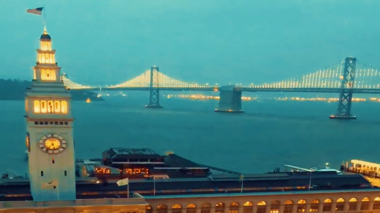 Embarcadero time-lapse: night