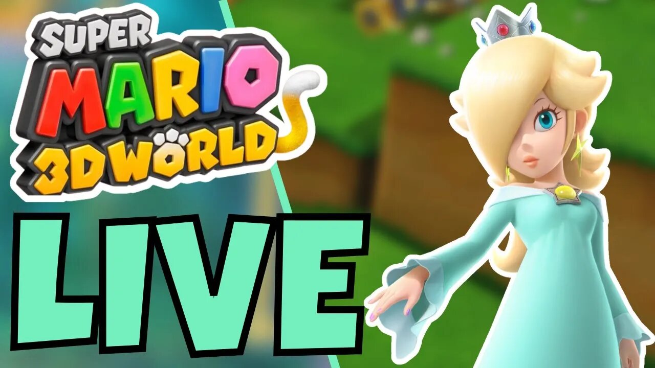 🔴 Into The Galaxy | Super Mario 3D World 100% Playthrough