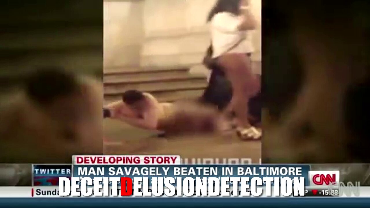 White man in Baltimore savagely beaten, robbed, stripped of his clothes, by black suspects