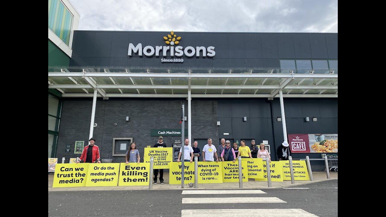 Unite for Truth, Midweek Action at Morrison's