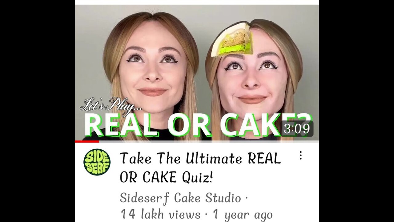 very interesting take the ultimate real or cake quiz