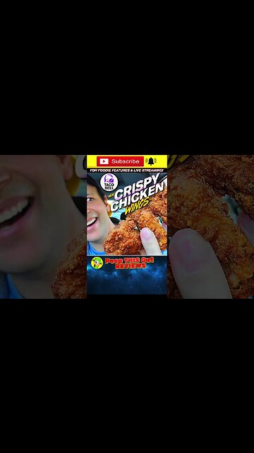 CRISPY CHICKEN WINGS Are Going Ultimate! 🌮🔔 Peep THIS Out! 🕵️‍♂️ #shorts