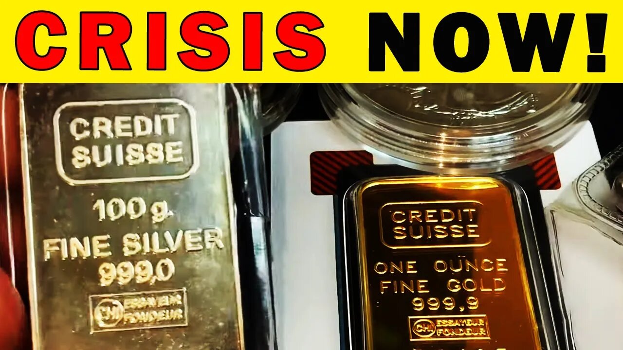 ALERT! Banking Crisis Is HERE! Watch Gold & Silver!