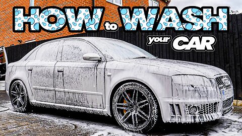 ALWAYS FOLLOW THESE SIMPLE RULES WHEN WASHING YOUR CAR - RS4