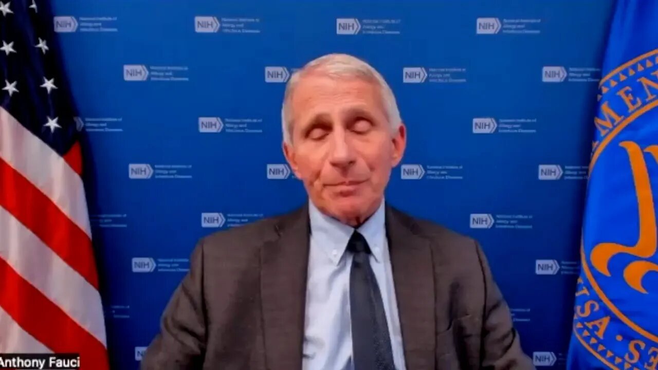 Fauci has advice for those interested in getting into the "public health" racket.