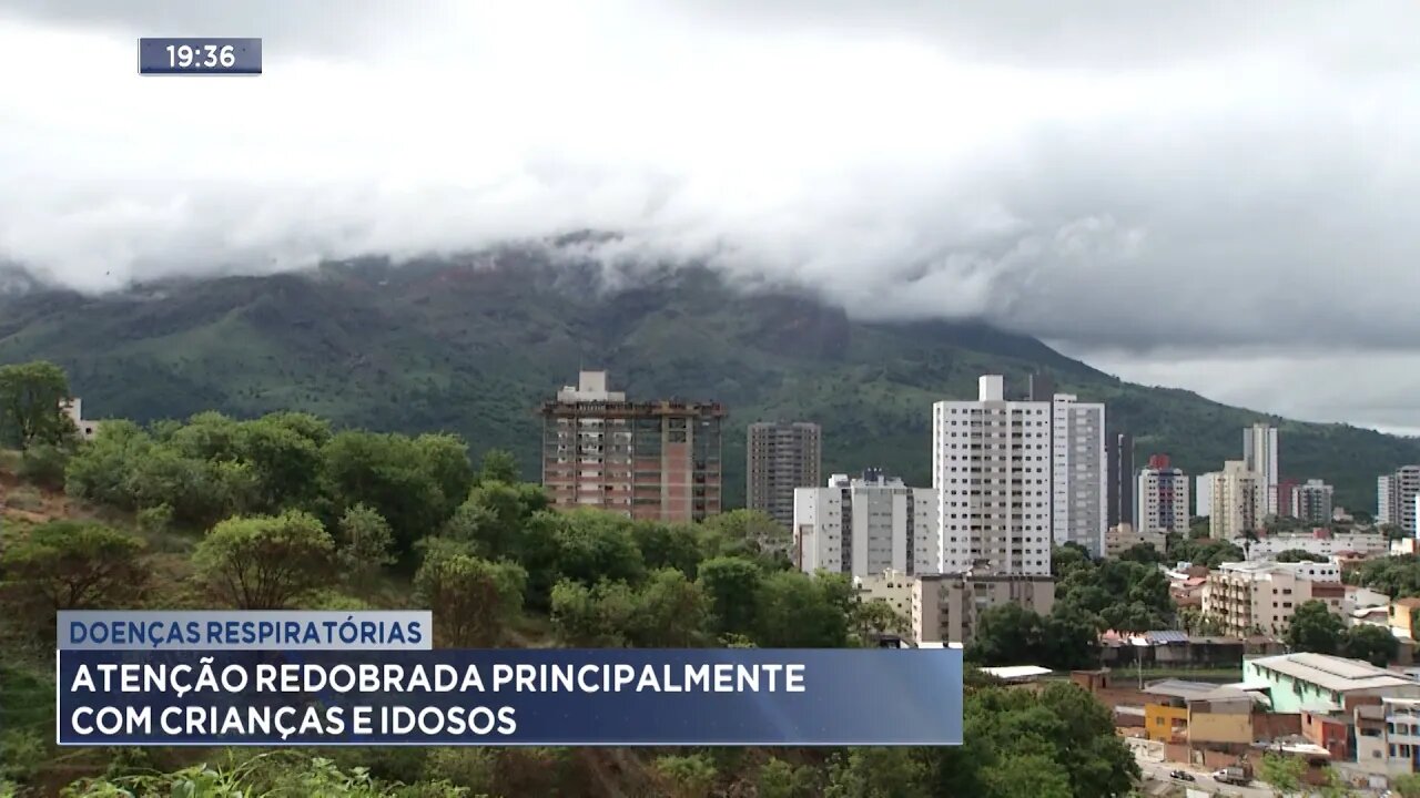 Doenças Respiratórias: Atenção Redobrada principalmente com Crianças e Idosos.