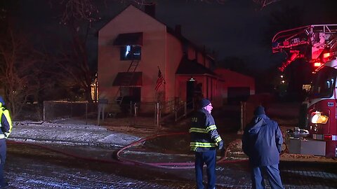 Firefighters respond to house fire in North Broadway neighborhood