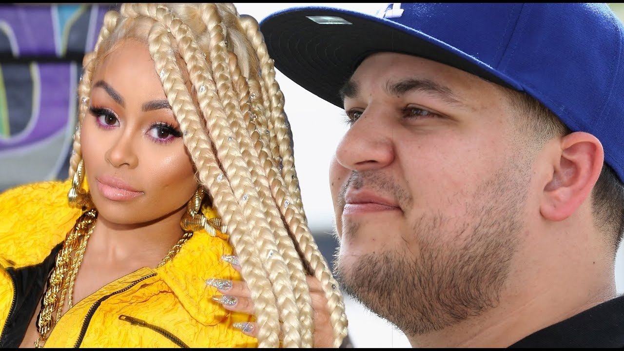 Blac Chyna ACCUSES Rob Kardashian Of Sending The POLICE To Her House!