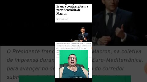 Em país de primeiro mundo a greve geral funciona.