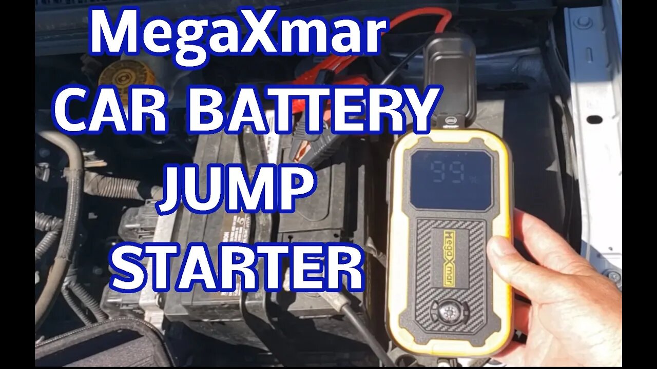 MegaXmar jump starter - Nice addition to the car emergency kit