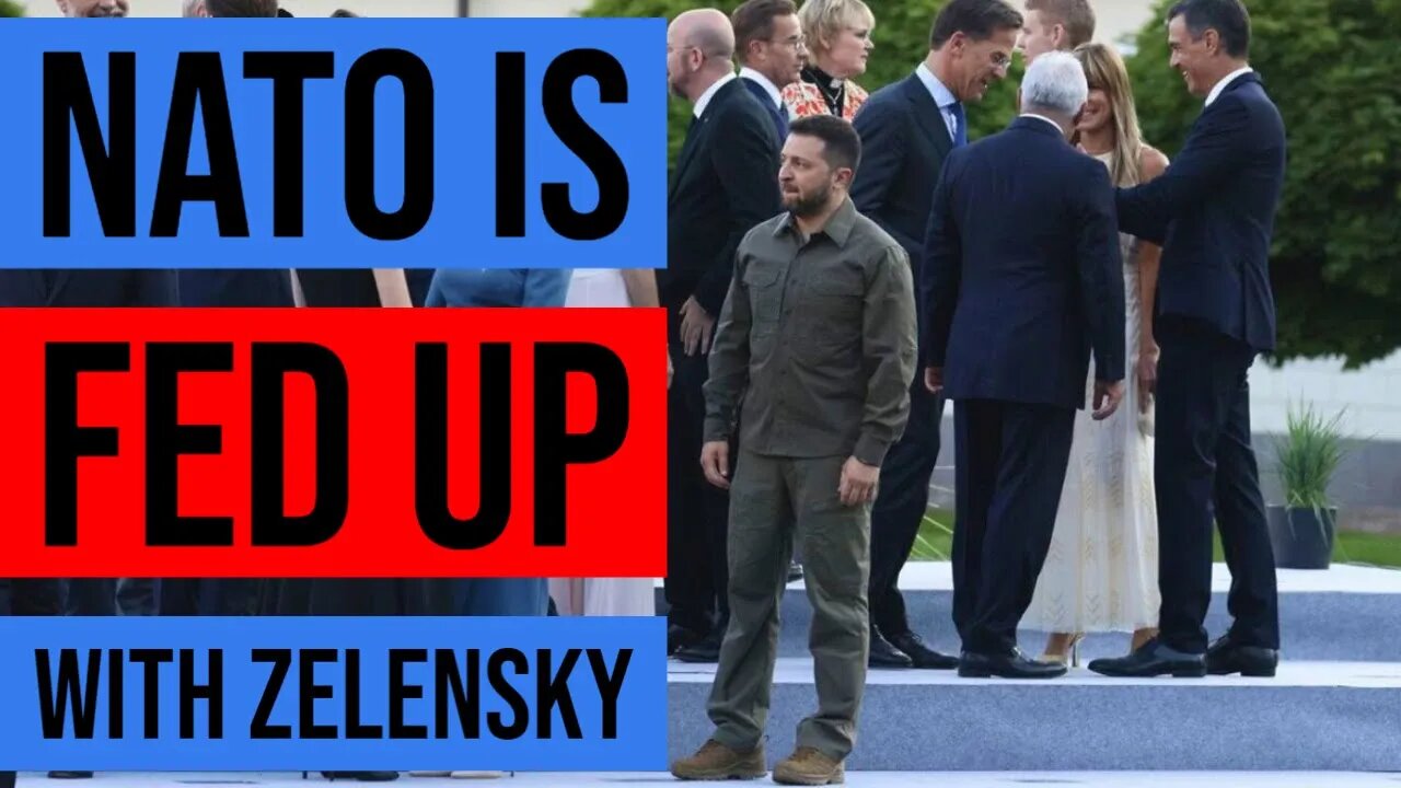 Zelensky REKT at NATO Summit MOCKED by Biden