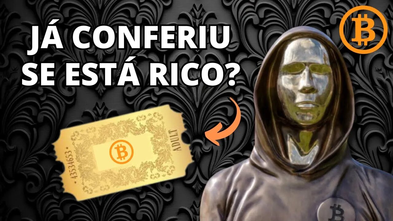 Se você possui Bitcoin, você pode ser rico e não sabe