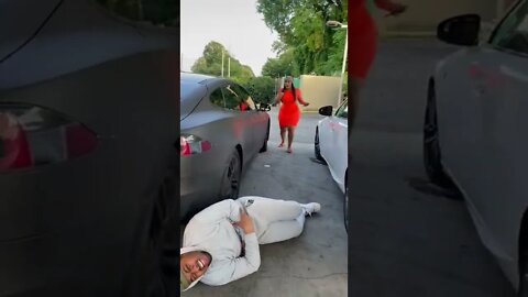 Black guy beats friend up for some light bright pus$y 😆