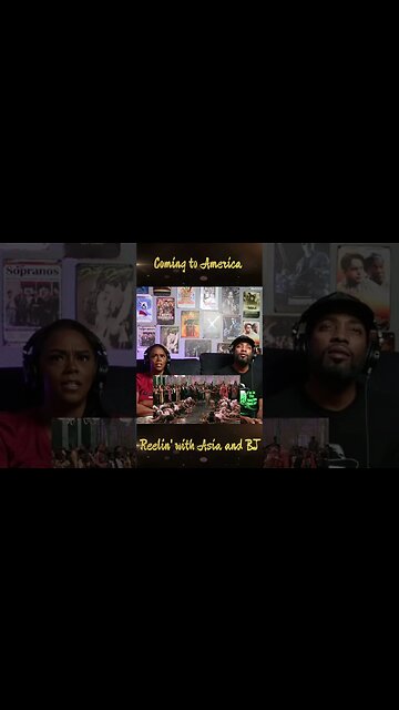 Coming to America #shorts #ytshorts #comingtoamerica #movie #reaction | Asia and BJ
