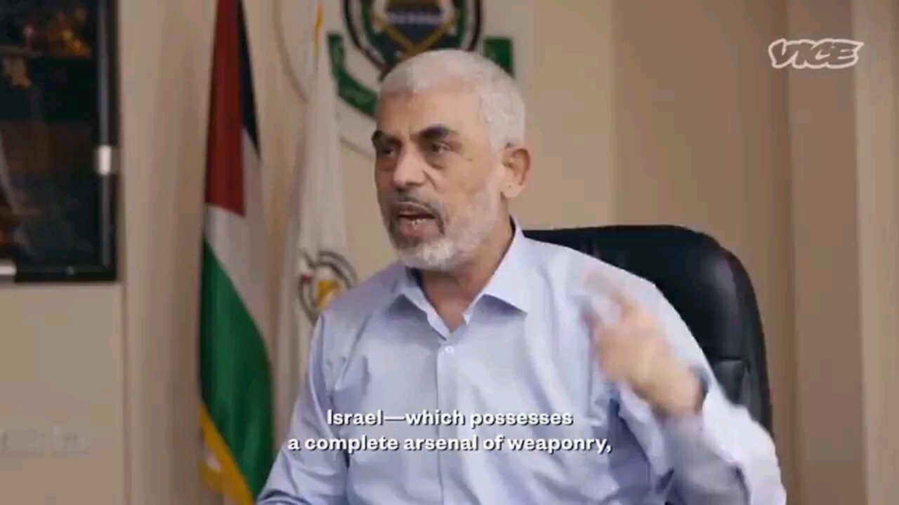 Hamas Leader Yahya Sinwar: “Does the world expect us to be well-behaved victims while we are getting