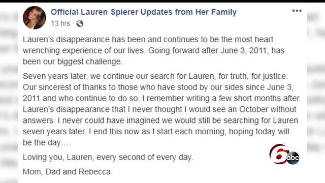 Seven years after her disappearance, Lauren Spierer's family still hopes for closure