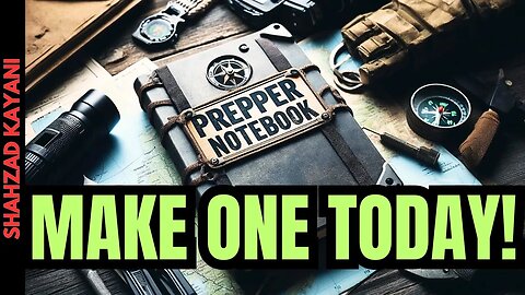 10 Reasons Why You NEED A Prepper Notebook!