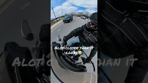 Close call at roundabout. #shorts #harleydavidson #motovlog #viral