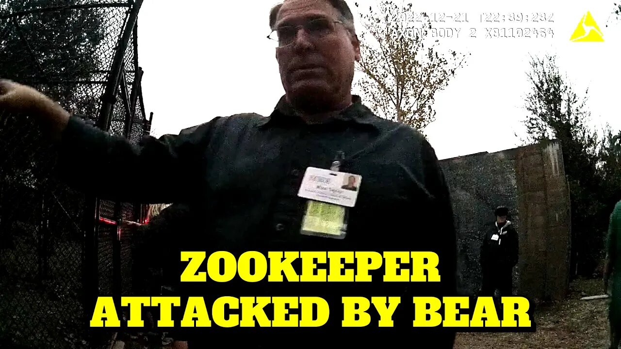 Bear Attacks Zookeeper - Jacksonville, Florida - December 21, 2022